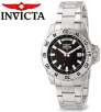 Invicta 5244 Sport Swiss Quartz Flame Fusion Crystal Stainless Steel Black Dial 100M Mens Watch