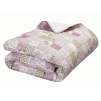 Pink Patchwork Throw