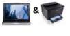 Dell Vostro A860 15.6" Laptop + 1230c Color Laser Printer