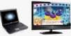 Dell Vostro A860 Laptop + Viewsonic VT2430 24" LCD TV