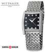 Wittnauer 10D100 Metropolitan Collection Swiss Made Genuine Diamond Dial Sapphire Crystal Mens Watch