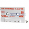 Single Track White Cassette Adapter for iPod & MP3 Players
