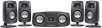Klipsch Quintet III 5.0 channel charcoal home theater speaker system Micro Tractrix horns Magnetic shielding