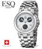 ESQ by Movado 07300959 Crestone Collection Swiss Chronograph Stainless Steel Mens Watch
