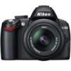 Nikon D3000 Digital SLR Camera W/ 18-55mm VR & 55-200mm VR Lenses