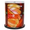 TDK DVD-R or DVD+R Recordable Media Spindle