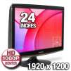 Samsung Touch of Color T240HD 24" LCD HD Monitor - 5ms, 1080p, 1920 x 1200, 1000:1, HDMI, DVI, Rose/Black