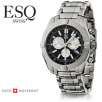 ESQ by Movado 07301289 Stratus Collection Swiss Chronograph Black Tachymeter Dial 50M Mens Watch