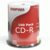 CompUSA 48x CD-R Media, 80 Minute / 700MB, Cake Pan, 100 Pack
