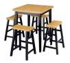 Saddle 5 Piece Pub Set