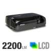 Epson EX50 LCD Multimedia Projector - 2200 ANSI Lumens, XGA, 1024 x 768, 2000:1, 4:3, 6.2 lbs, (Refurbished)
