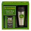 Travel mug set with thermcs