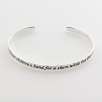 Sterling Silver "Mother" Cuff Bracelet