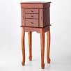 Walnut Jewelry Armoire