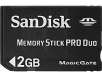 SanDisk 2GB Memory Stick Pro Duo