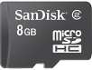 SanDisk 8GB microSDHC Card