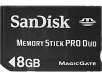 SanDisk 8GB Memory Stick Pro Duo