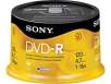 Sony 50/Pack 4.7GB DVD-R, Spindle