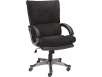 Staples Valerian plush black manager's chair
