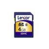 Lexar Media 4GB SDHC Card + 50 free song downloads
