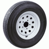 4-Hole High Speed Modular Rim Design Trailer Tire Assembly - 20.5 x 4.80 x 12