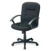 Ruvia Mid-Back Mesh Chair, 44 1/2"H x 24 1/2"W x 19 1/2"D, Black