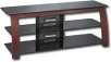 Init - TV Stand for Flat-Panel TVs Up to 58" - Cherry