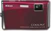 Nikon - Coolpix S60 10.0-Megapixel Digital Camera - Red 