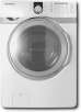 Samsung - 4.0 Cu. Ft. 12-Cycle Front-Load Steam Washer - White 
