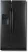 Samsung - 24.8 Cu. Ft. Side-by-Side Refrigerator with Thru-the-Door Ice and Water - Black 