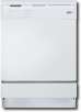 Whirlpool - 24" Built-In Dishwasher - White-on-White 
