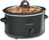 Crock-Pot - 4-Quart Slow Cooker - Black 