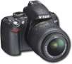 Nikon D3000DX Digital Camera w/18-55mm - Black 