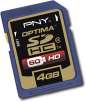 PNY - 4GB Secure Digital High Capacity Memory Card 