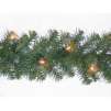 Home Accents Holiday 25 Ft. Pre-Lit Noble Fir Garland with 100 Clear Lights 
