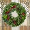 Fresh Pacific Northwest Royal Wreath 26"