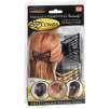 TeleBrands EZ Combs - As Seen on TV,Black & Sandalwood