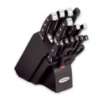 15 Pc. Forged Knife Block Set, Black