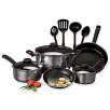 12-pc. Polished Aluminum Cookware Set