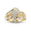 Diamond Cluster Ring 1/2 CT. T.W.