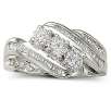 Diamond 3-Stone Ring 1 CT. T.W. WG