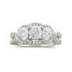 Diamond 3-Stone Ring 2 CT. T.W. 14K
