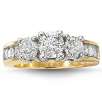 Diamond 3-Stone Ring 2 CT. T. W.