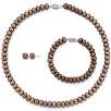 Dyed Cultured Freshwater Pearl Set