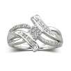 Diamond Ring 1/10 CT. T.W. Sterling Silver