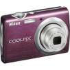 Nikon CoolPix S230 Plum 10MP Digital Camera