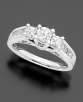 Diamond Ring 1 1/2 Ct. Tw. in 14K White Gold