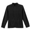 Basic Editions Women's Full Zip Front Velour Jacket 