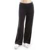 Basic Editions Women's Relaxed Fit Velour Pant 