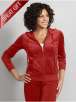 ComfortZone Velour Zip Hoodie Jacket